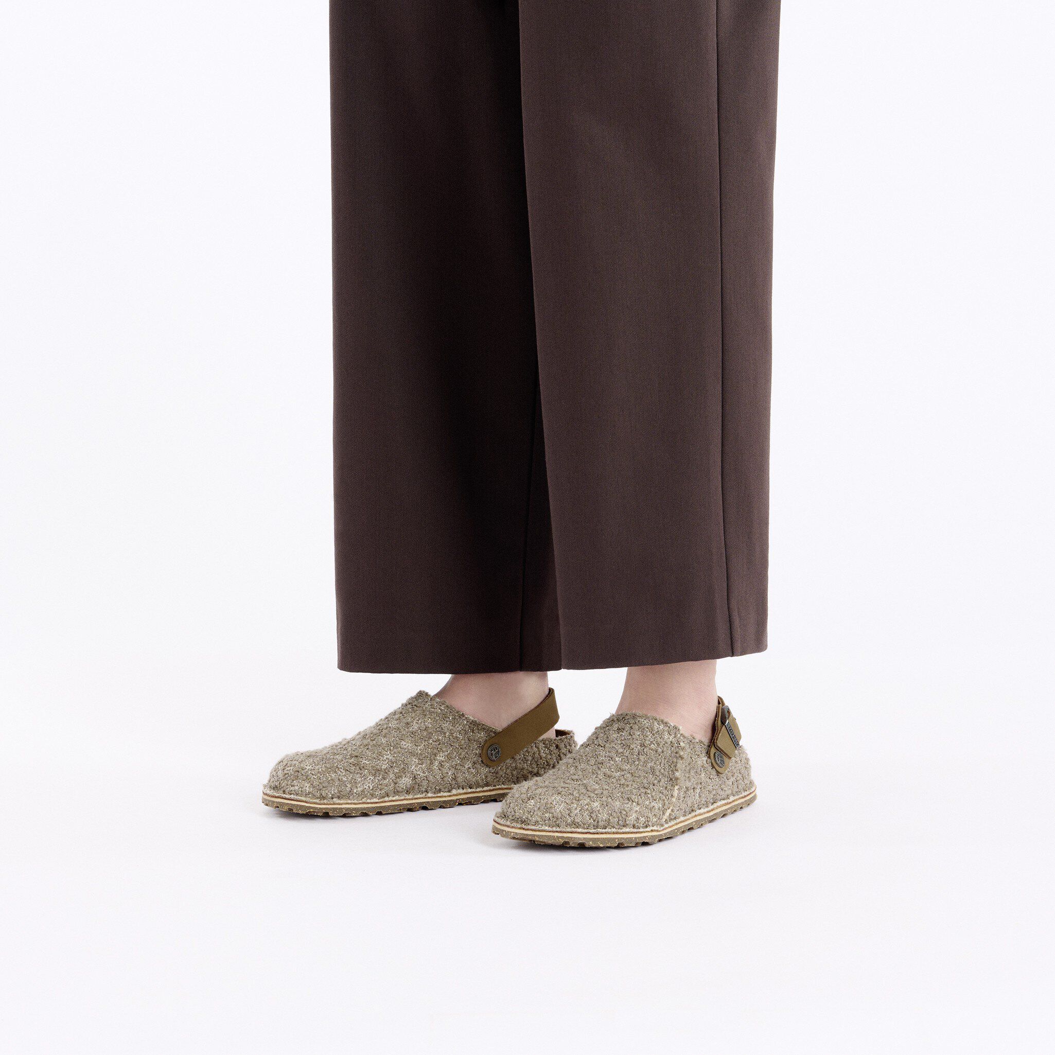 Lutry Premium Textile in Color Gray Taupe | BIRKENSTOCK Canada