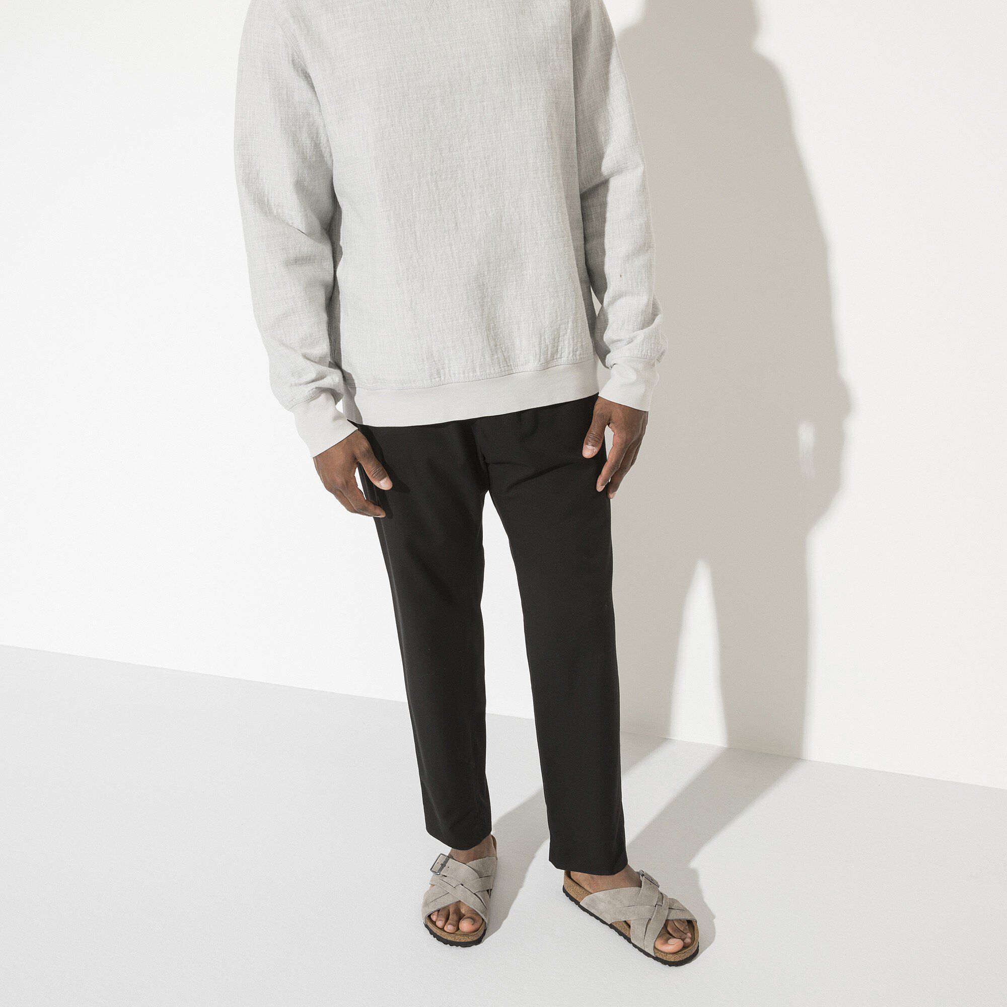   Close-up with a male model