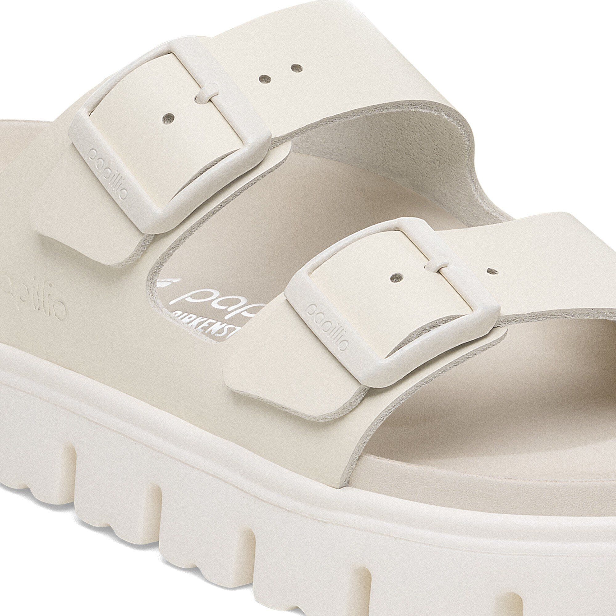 Arizona Chunky Leather in Color Eggshell | BIRKENSTOCK US