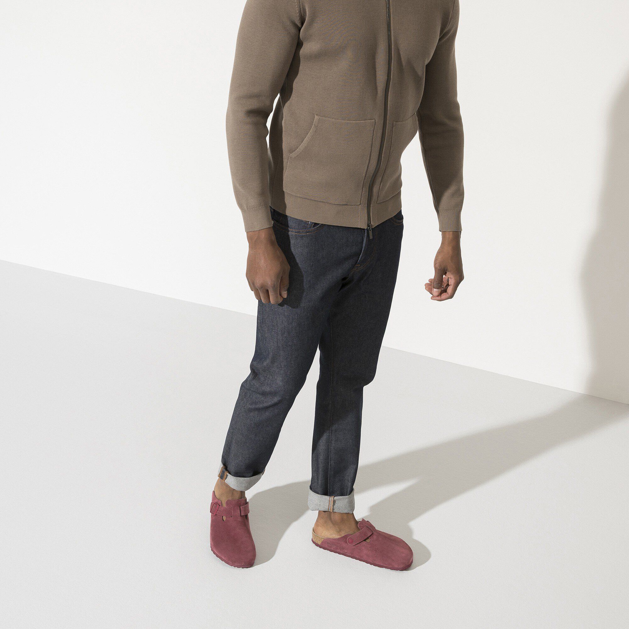 Boston Soft Footbed Suede Leather