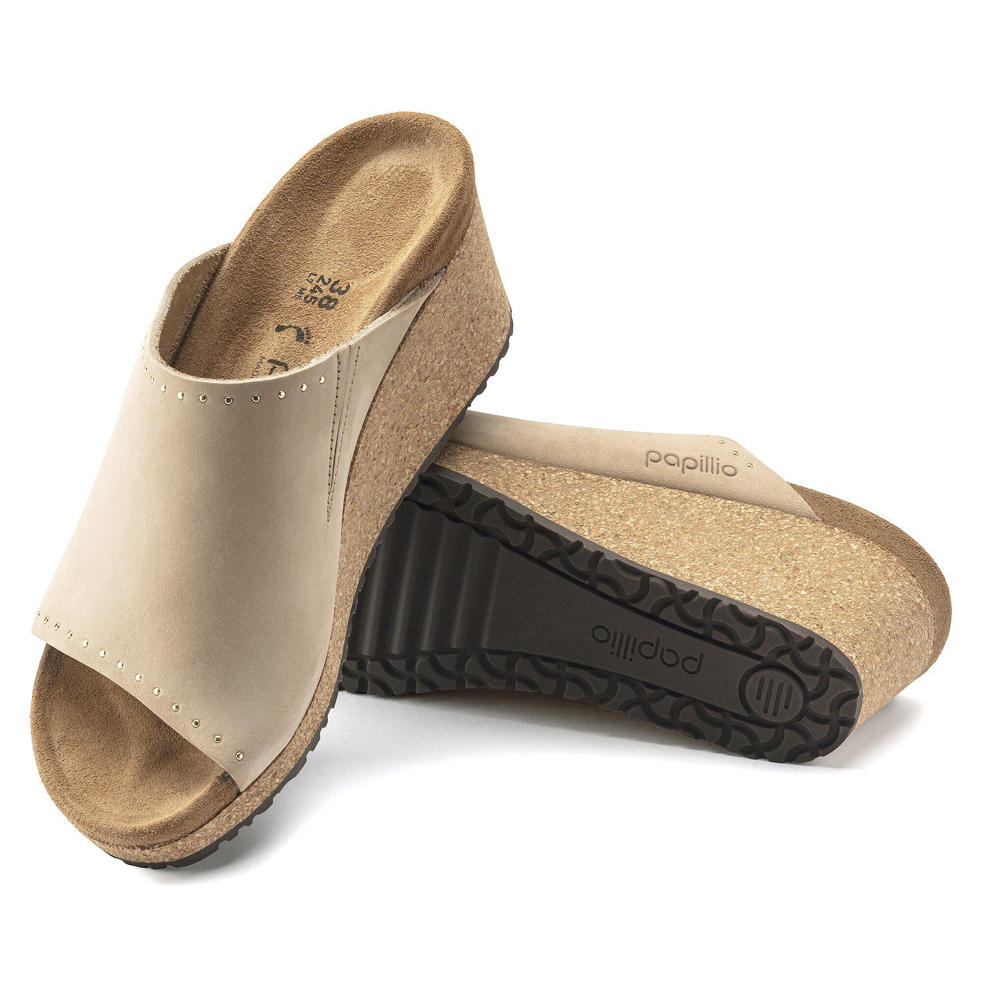   with outer sole details