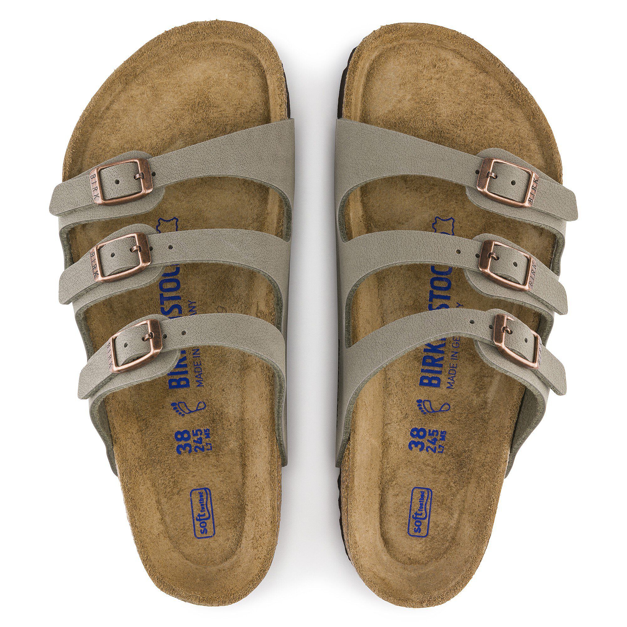 Florida Soft Footbed Birko-Flor Nubuk