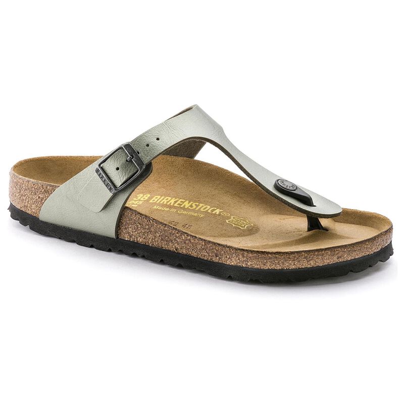 BIRKENSTOCK Gizeh Birko-Flor Graceful Taupe Daily Comfort detail