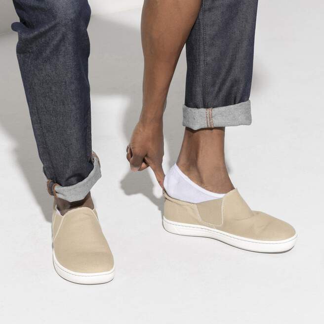 Cotton Sole Invisible Men Cotton-Polyamide-Elastane