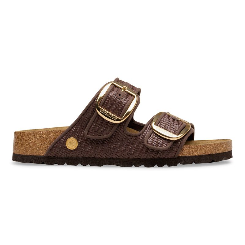 BIRKENSTOCK Arizona Big Buckle Raffia Textile Raffia Carafe Walk Edit detail