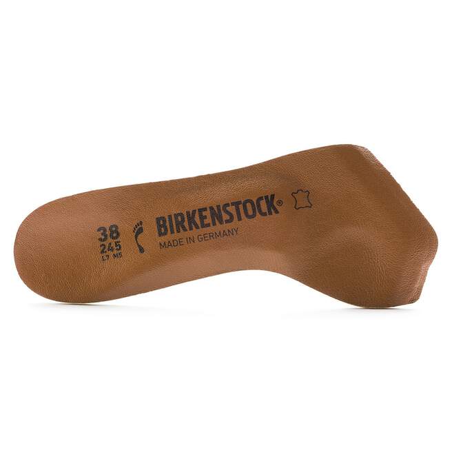 Comfort Toeless Insole Leather Leather in Color Brown BIRKENSTOCK US