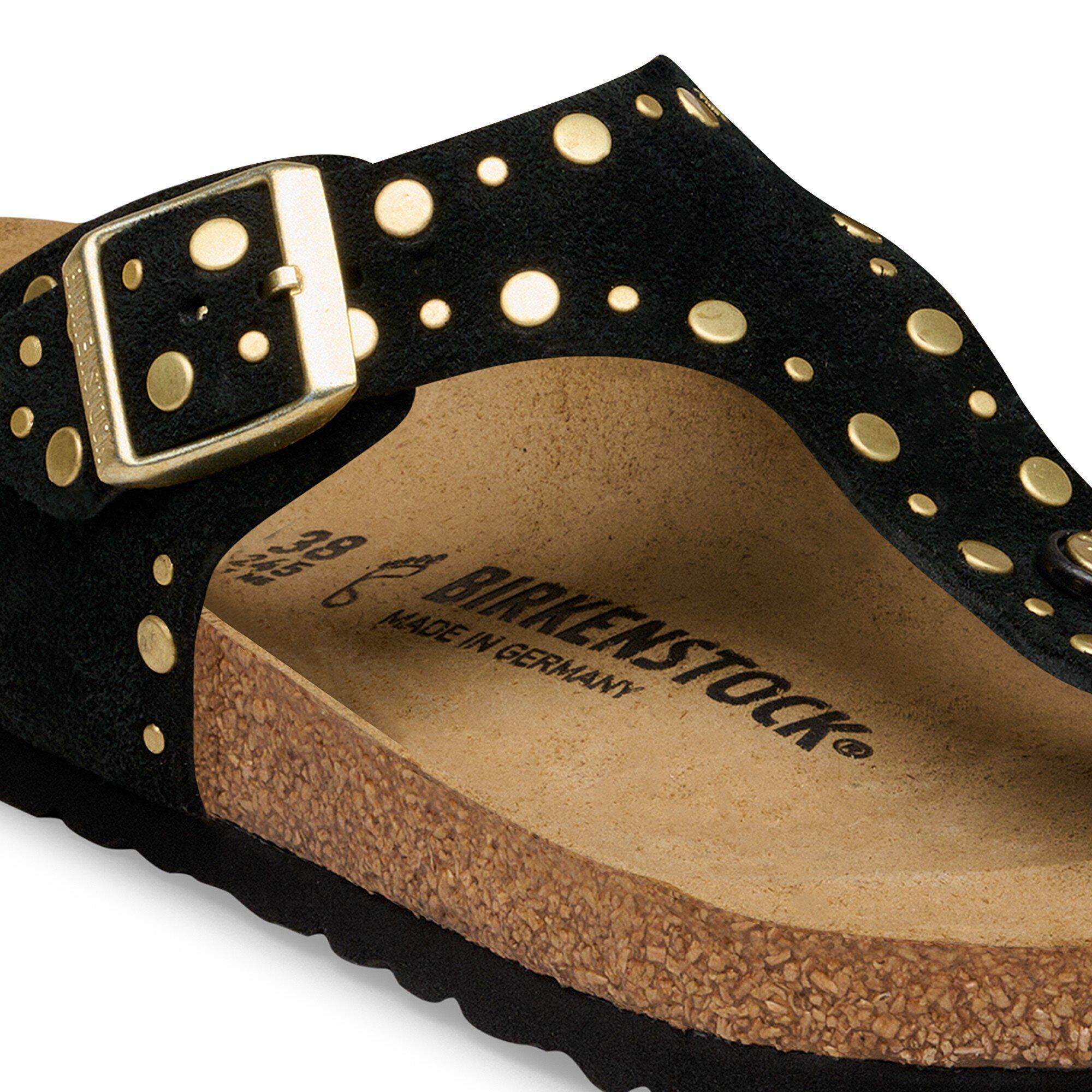 Gizeh Rivet Suede Leather