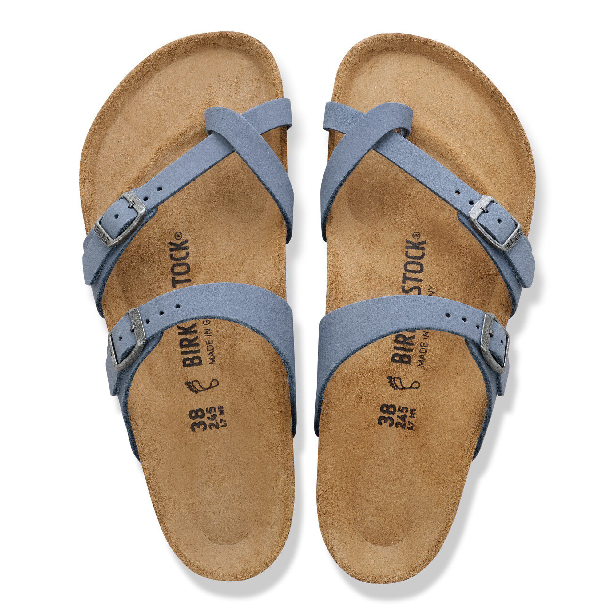 Mayari Nubuck Leather - a top view