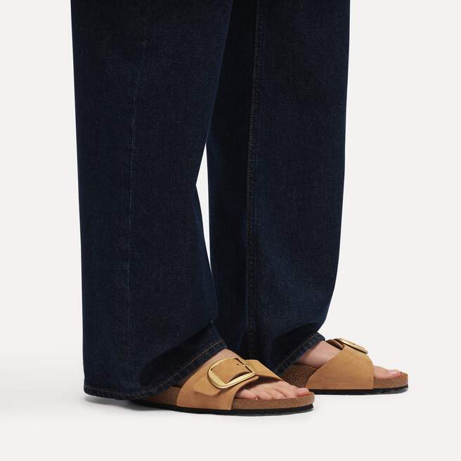 madrid big buckle tobacco brown Birkenstock Shoes Birkenstock Suede Madrid Oiled Leather 41 polished twist that looks just as good with off Madrid Big Buckle Cognac Oiled