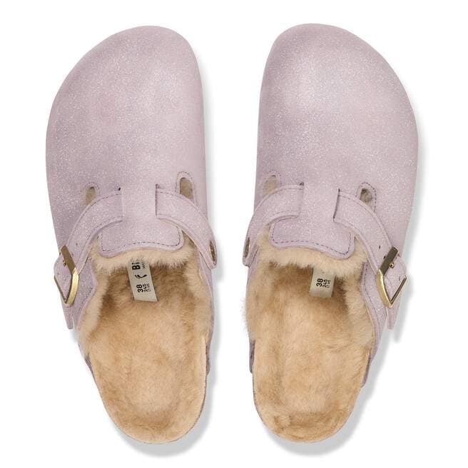 Boston Shearling Suede Leather-Shearling