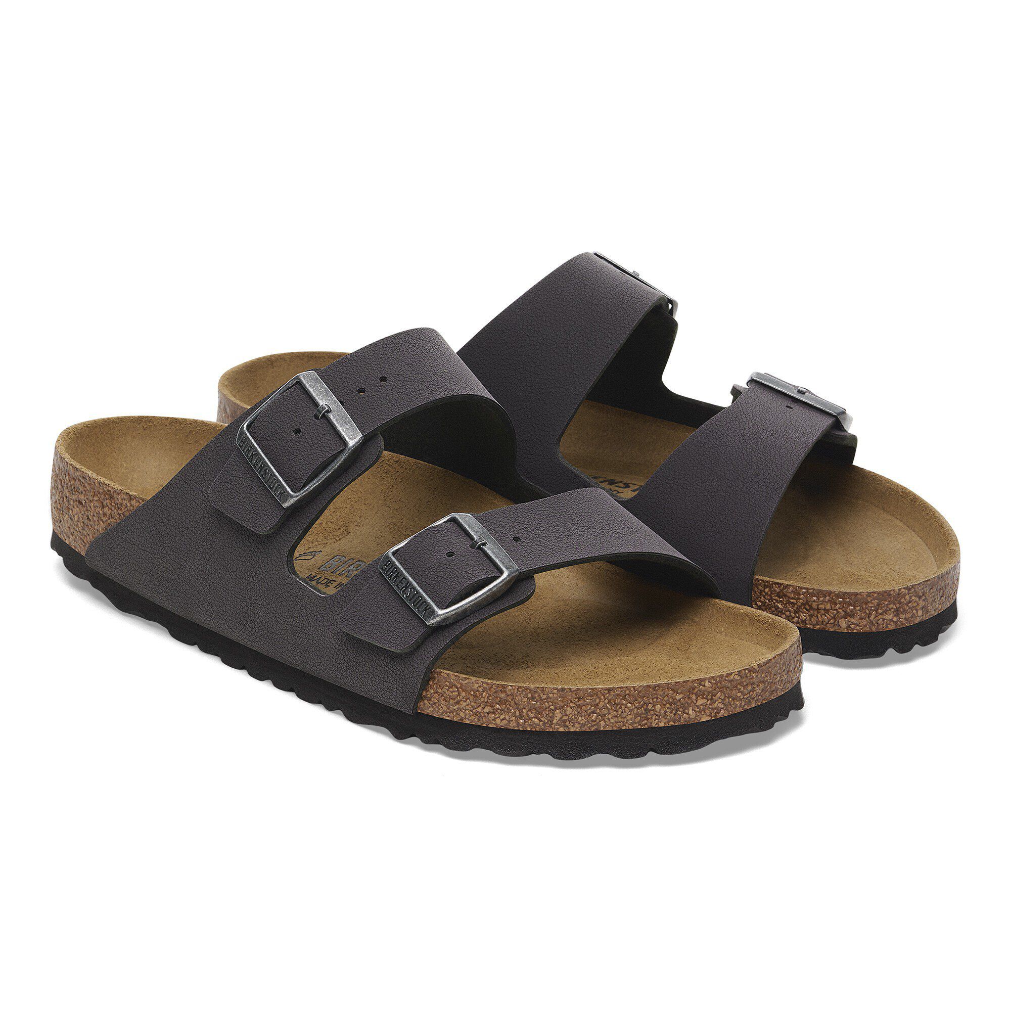 Arizona Birkibuc in Color Velvet Gray | BIRKENSTOCK US