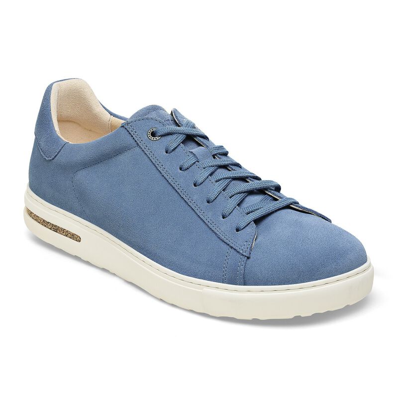 BIRKENSTOCK Bend Low Suede Leather Elemental Blue Classic Fit detail