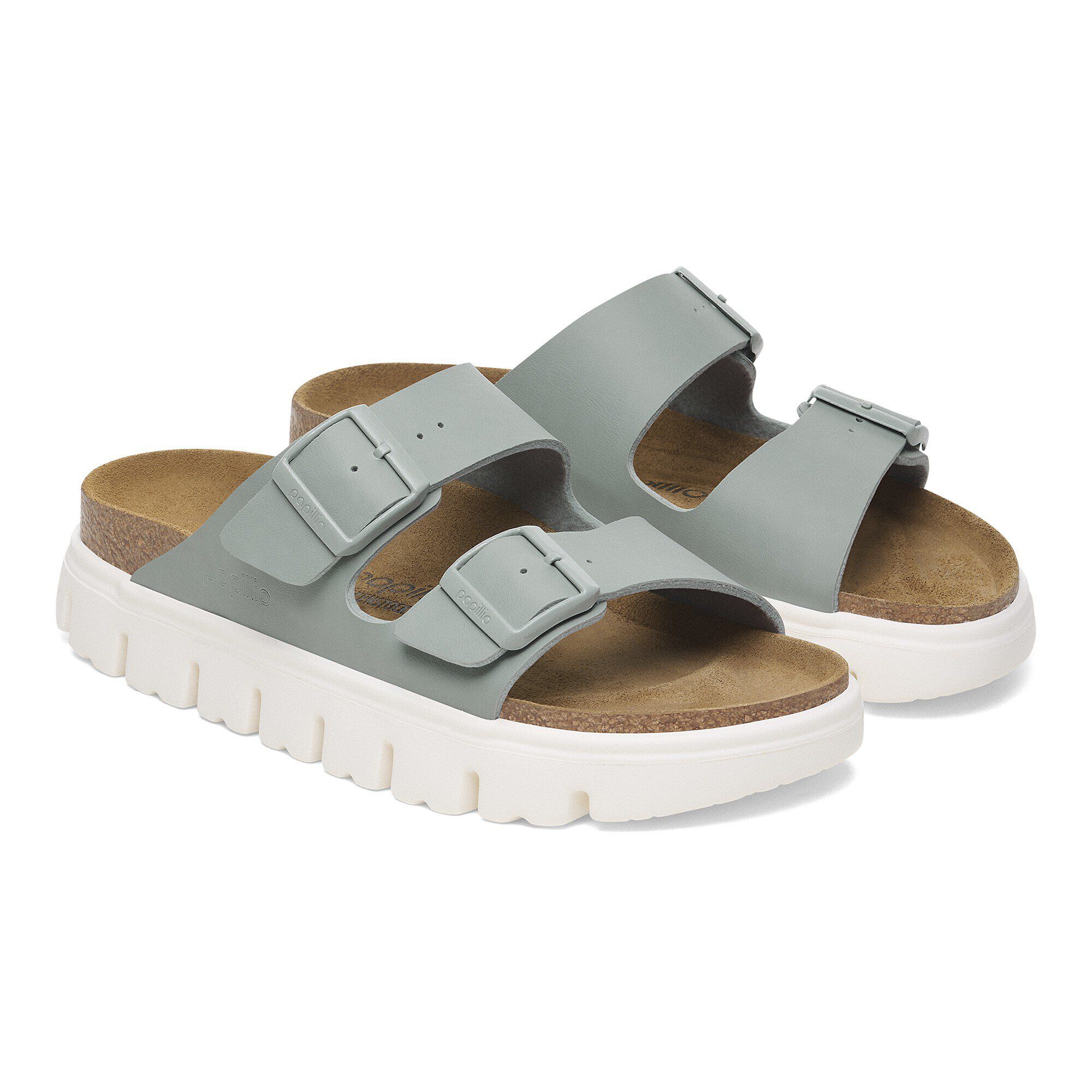 Arizona Chunky Birko-Flor in Color Pure Sage | BIRKENSTOCK US
