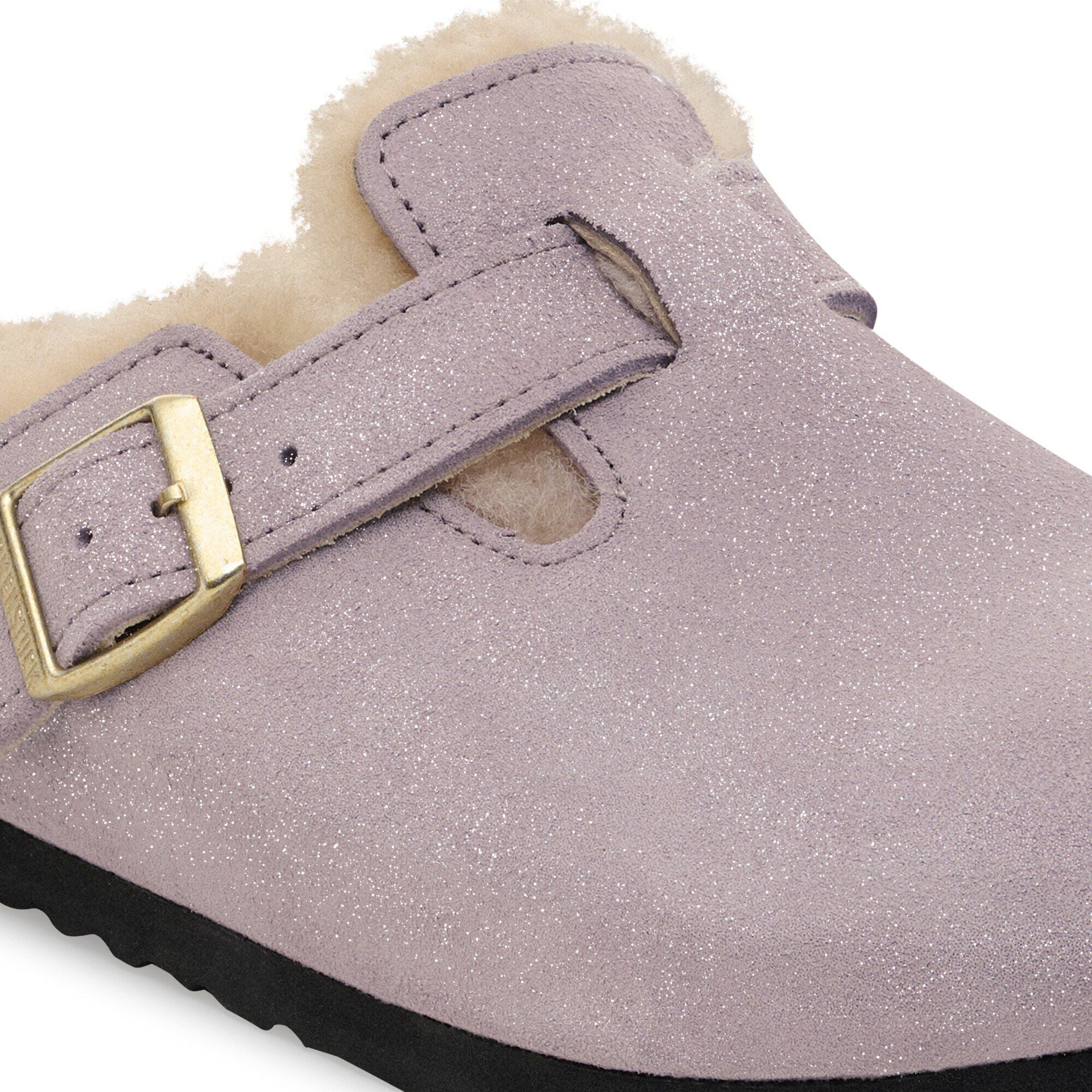 Boston Shearling Su&egrave;de-Shearling