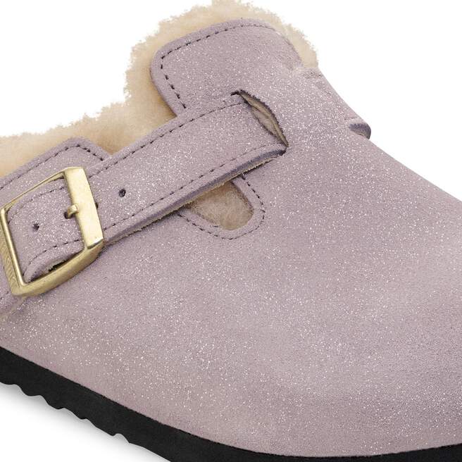 Boston Shearling Suede Leather-Shearling