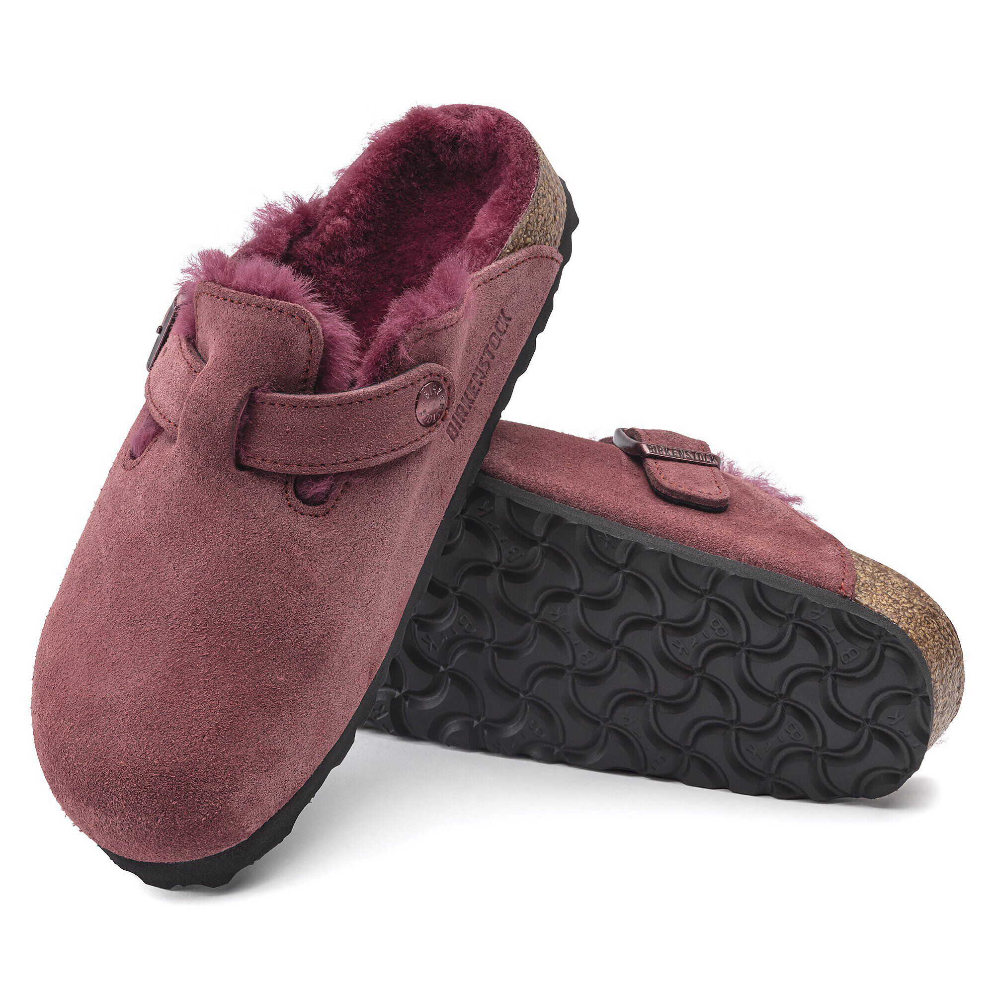 Boston Shearling Suede Leather