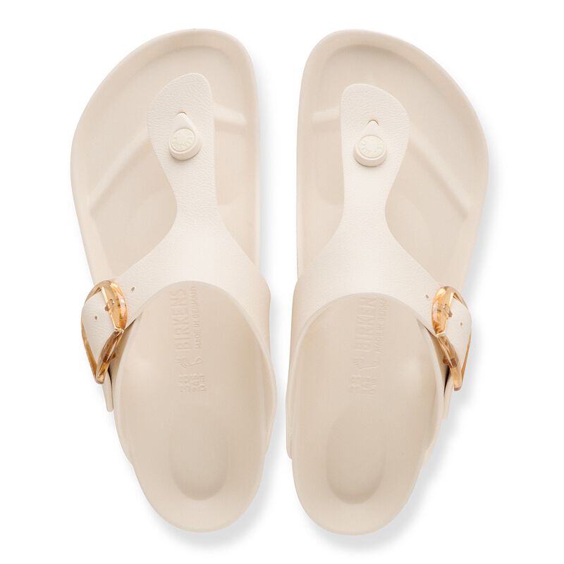 BIRKENSTOCK Gizeh Big Buckle EVA Eggshell Soft Sole detail