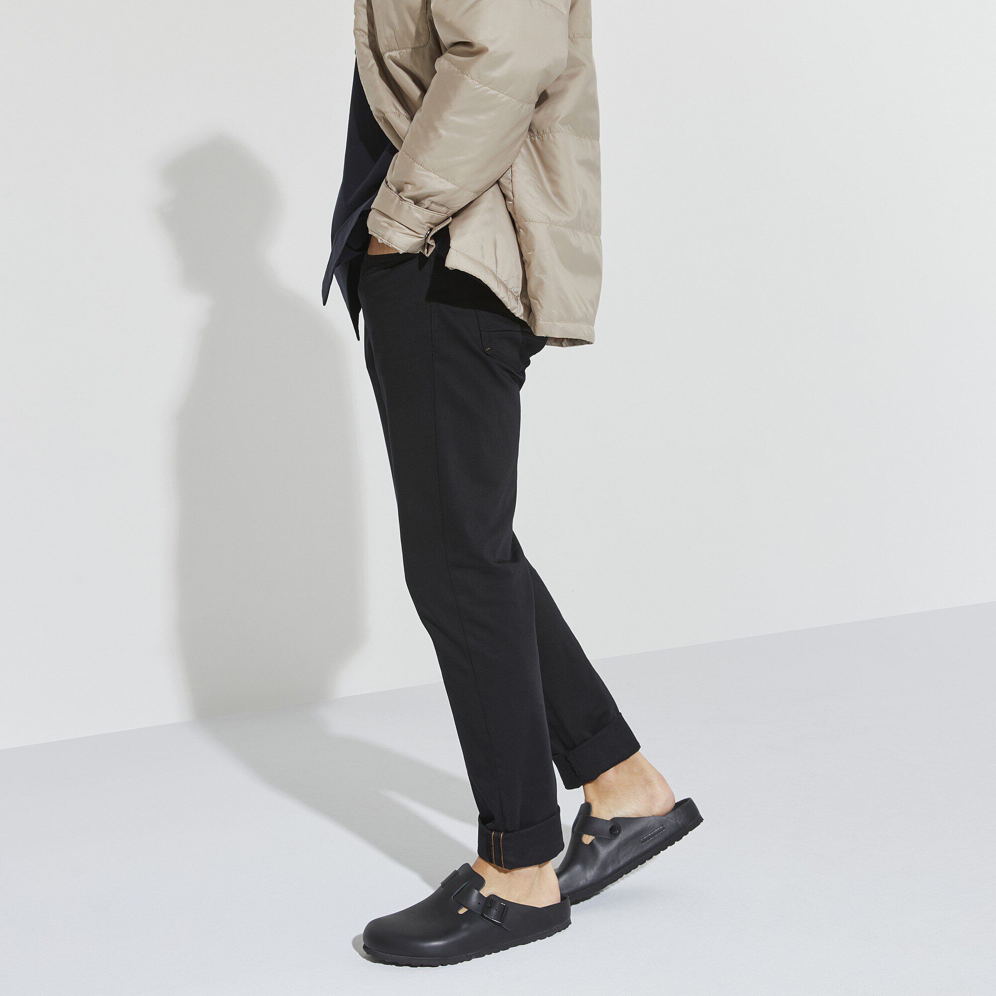   Close-up with a male model