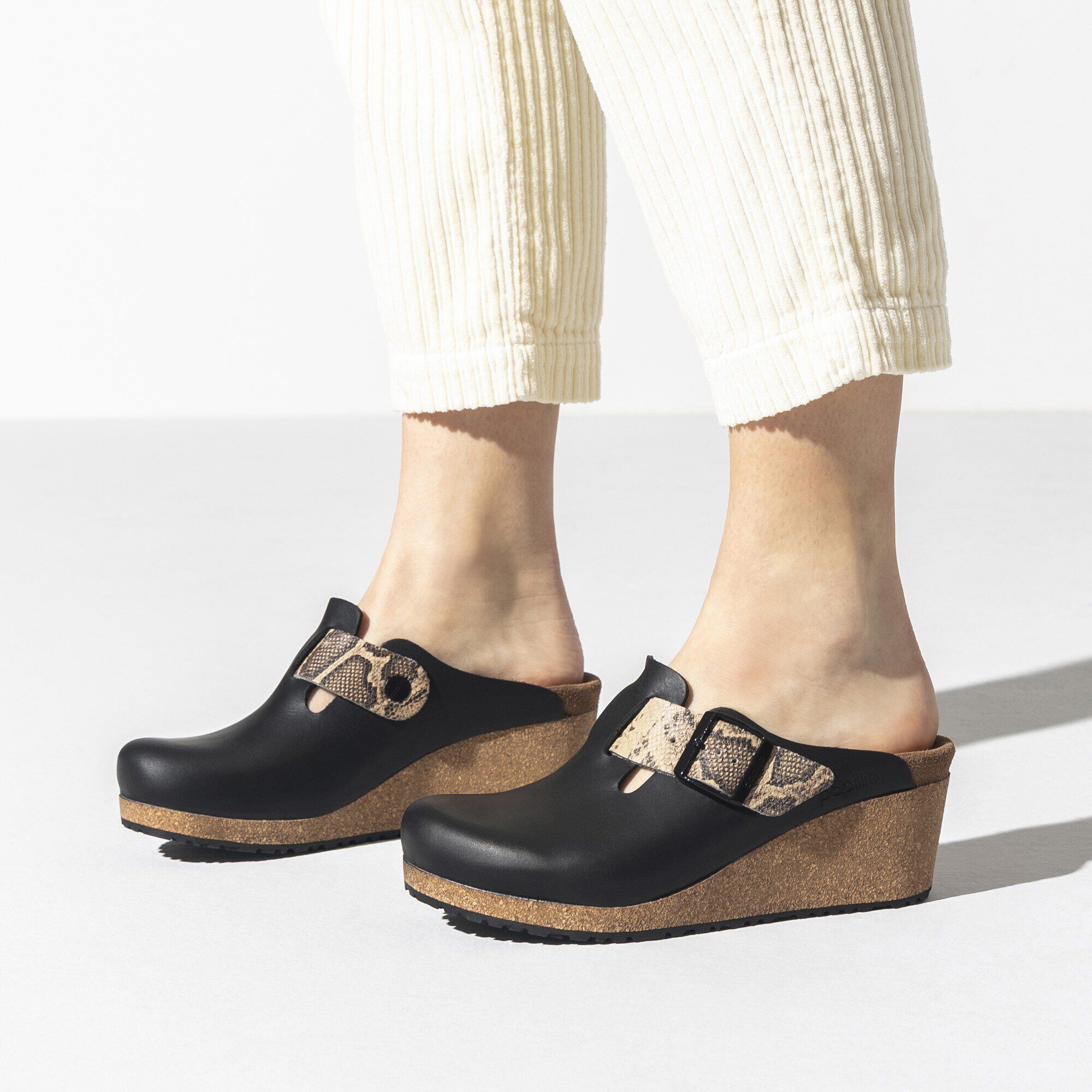 Fanny Embossed Leather