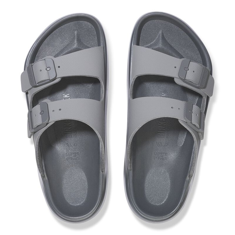 BIRKENSTOCK Mogami Terra Stealth Birko-Flor Apex Whale Gray Lounge Fit detail
