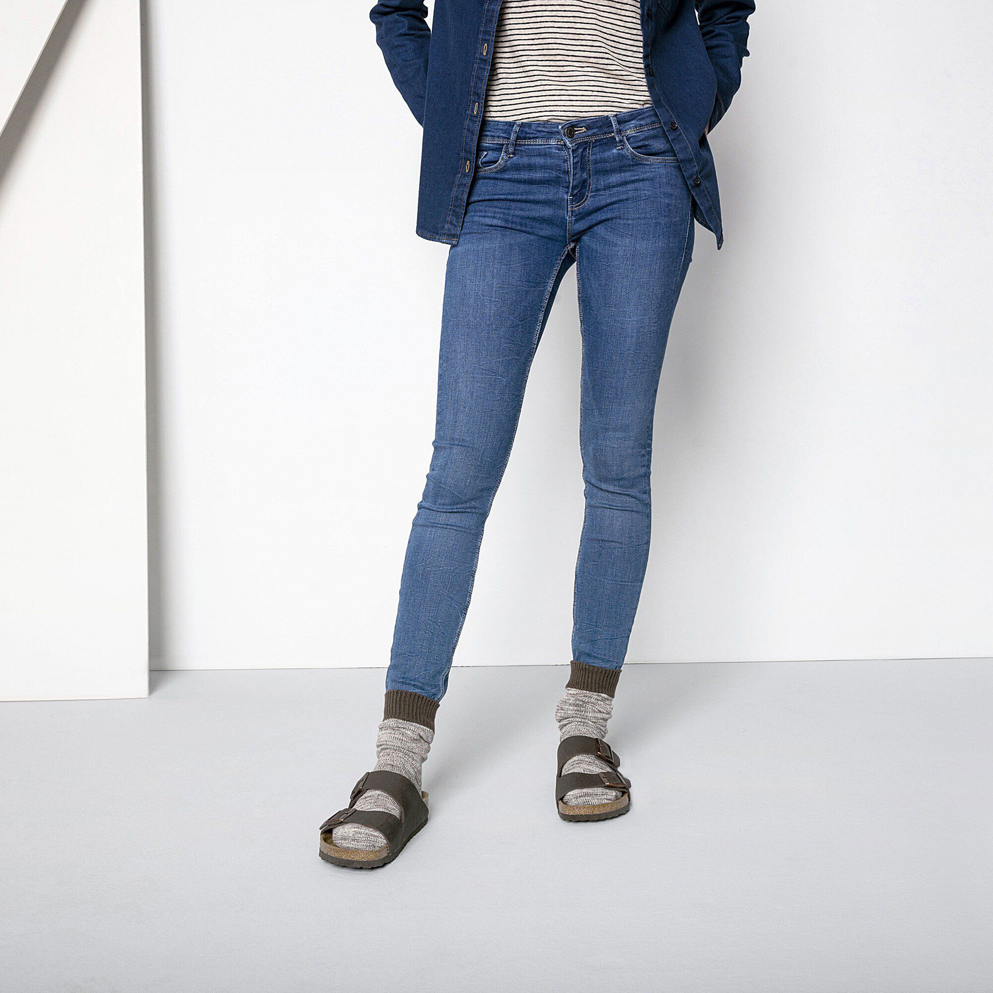 Cotton Multi Women Cotton/Polyamide/Elastane