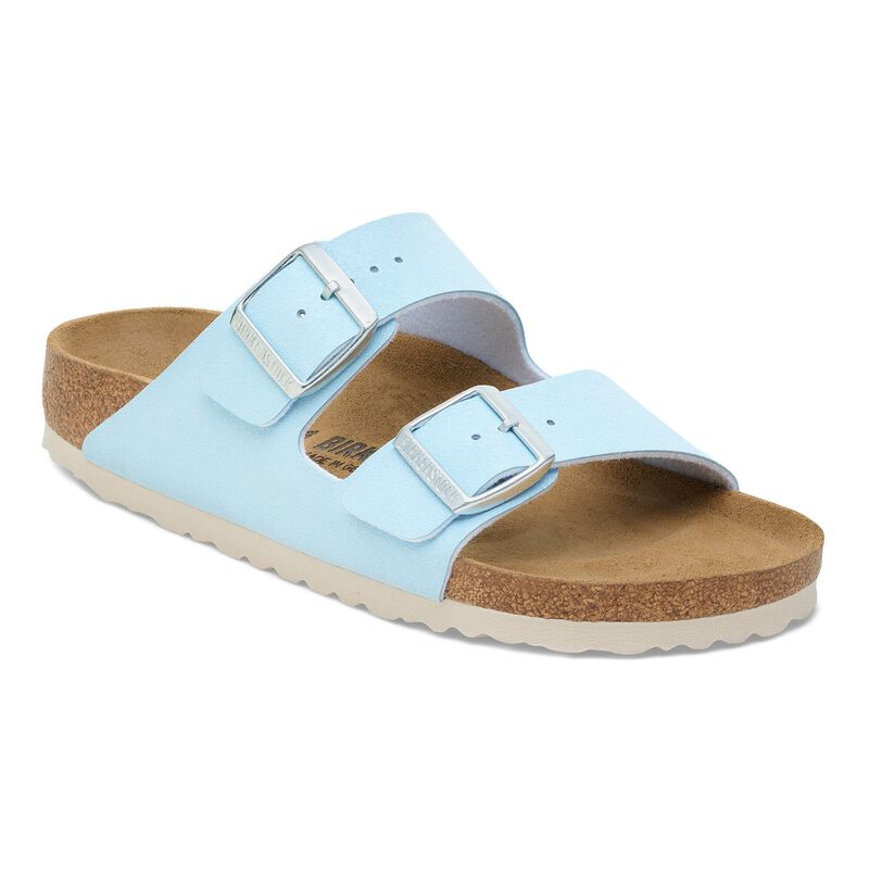 BIRKENSTOCK Arizona Birko-Flor Nubuck Mocha Walk Edit detail