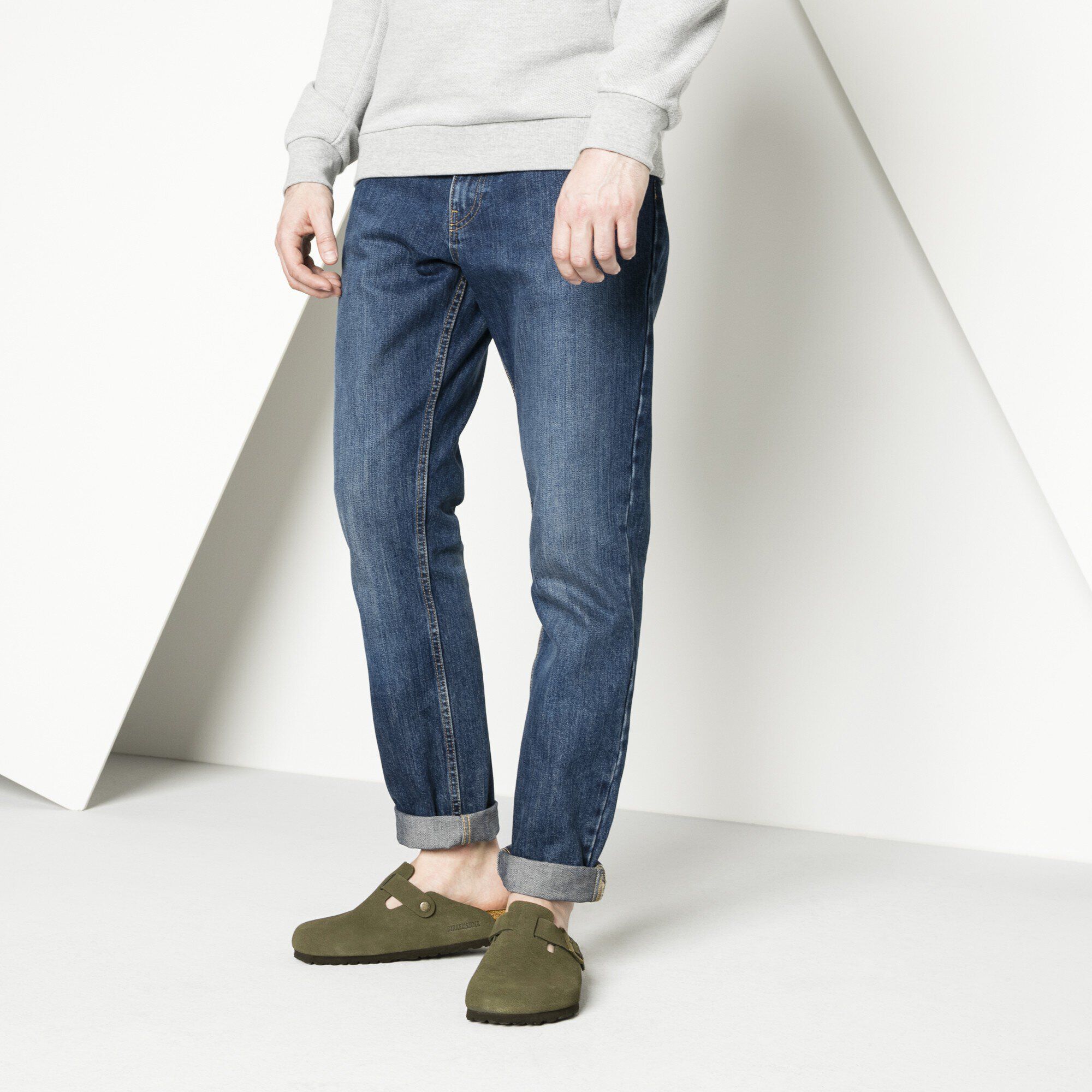 Boston Soft Footbed Suede Leather