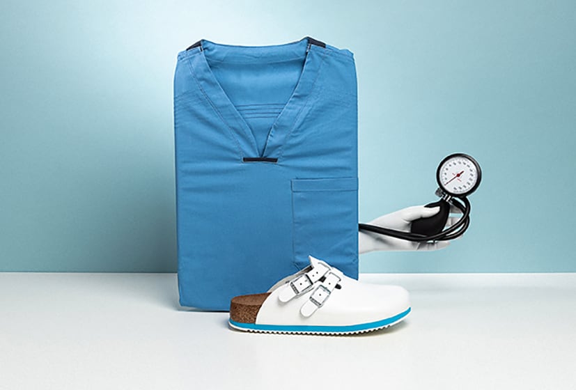 Medical professional footwear