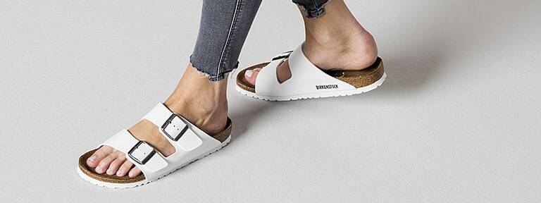 Birkenstock white two strap on sale