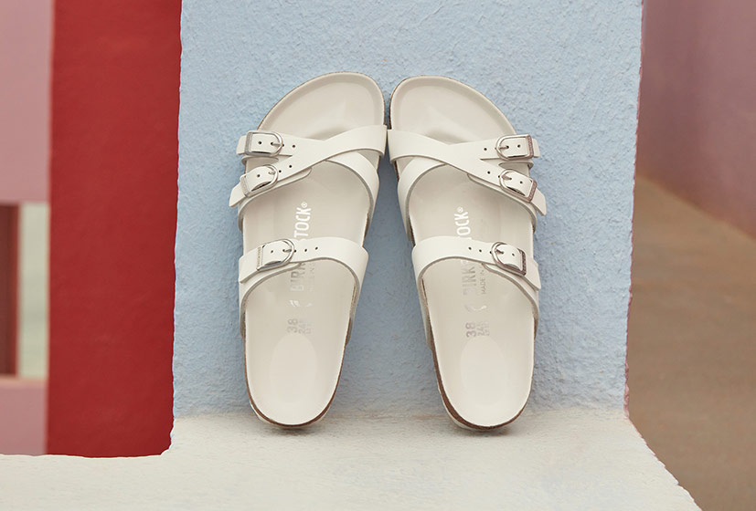 SHOP THE FRANCA NATURAL LEATHER IN WHITE