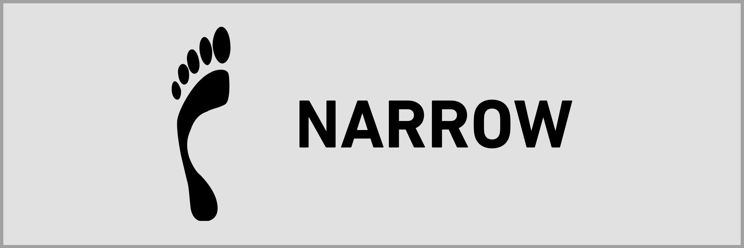 narrow width icon