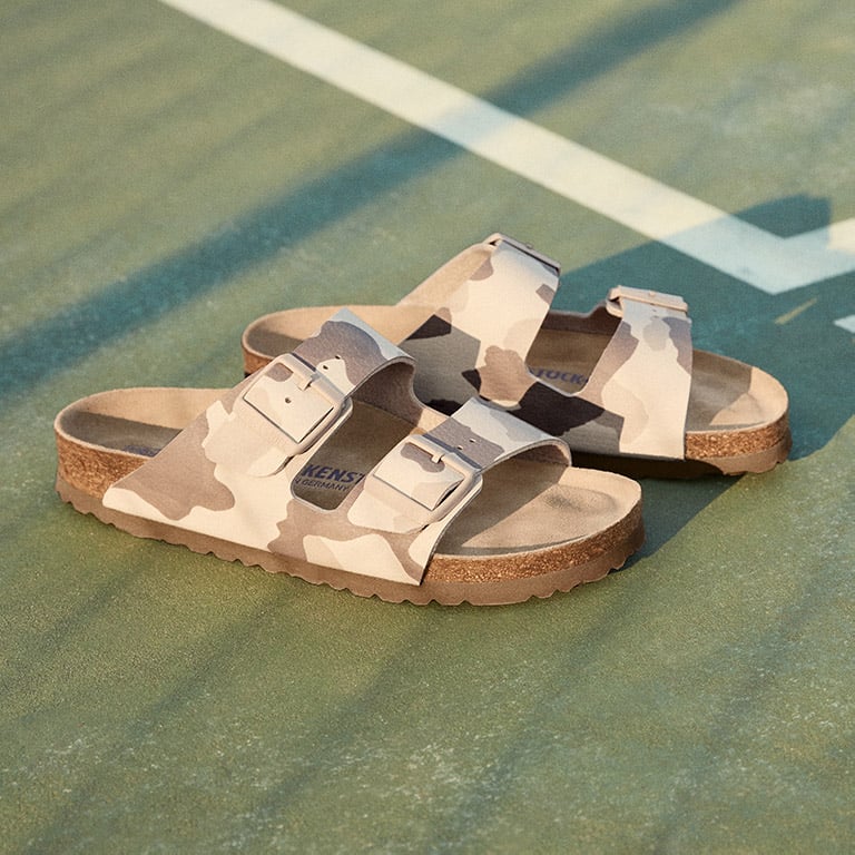 Camo birkenstocks best sale