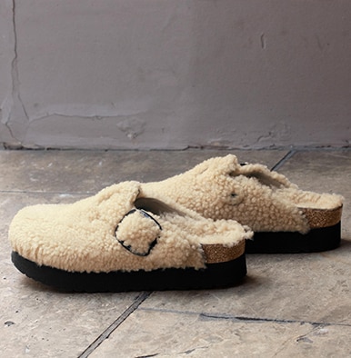 Teddy shearling on sale birkenstock