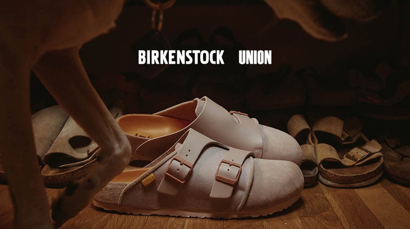 【Birkenstock】1774 Union Bimshire Birkenstock 1774 X Union Bimshire Exq Leather / Canvas Union