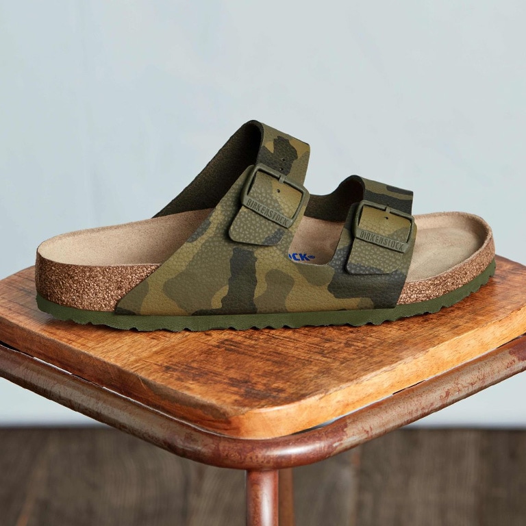 Camouflage birkenstock shop