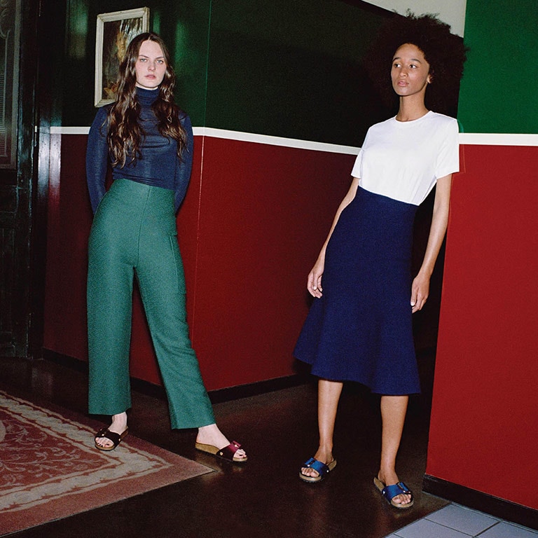 Crushed best sale velvet birkenstocks