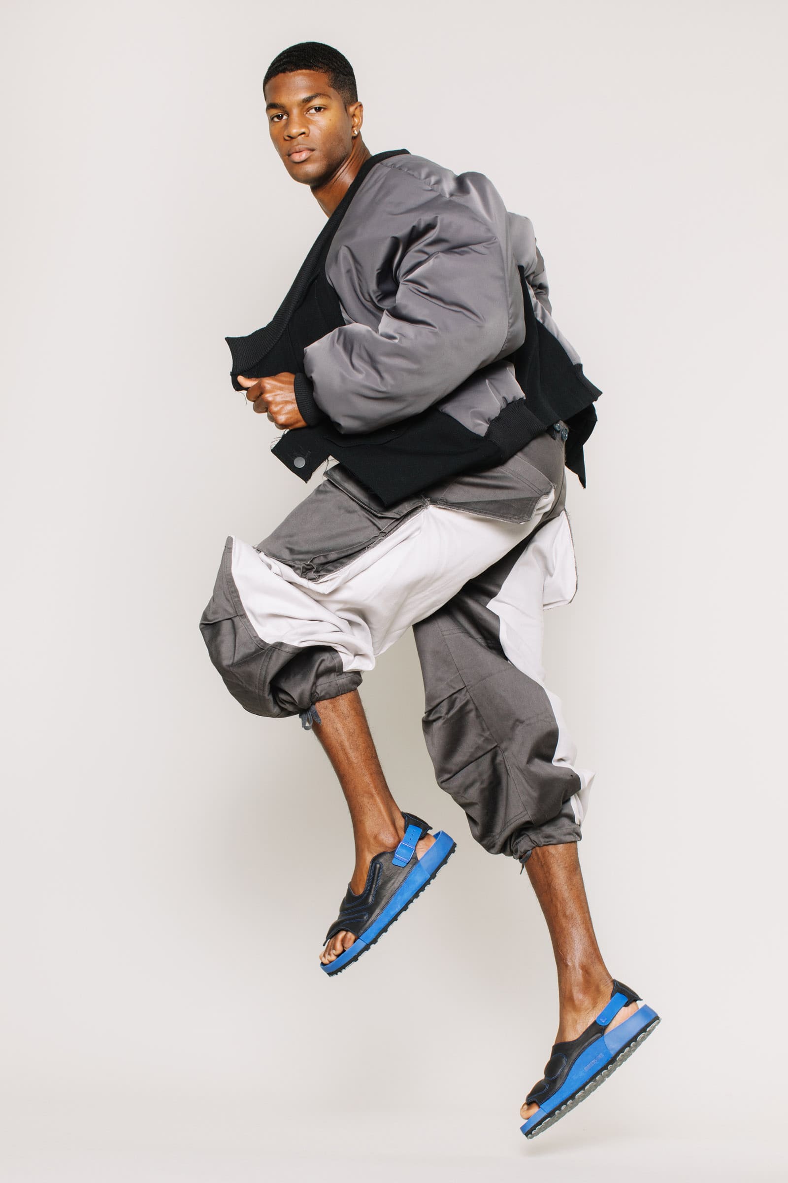 ビルケンシュトック CSM TERRA Saskia Lenaerts 41 CSM Terra by Saskia Lenaerts Natural Leather White/Black