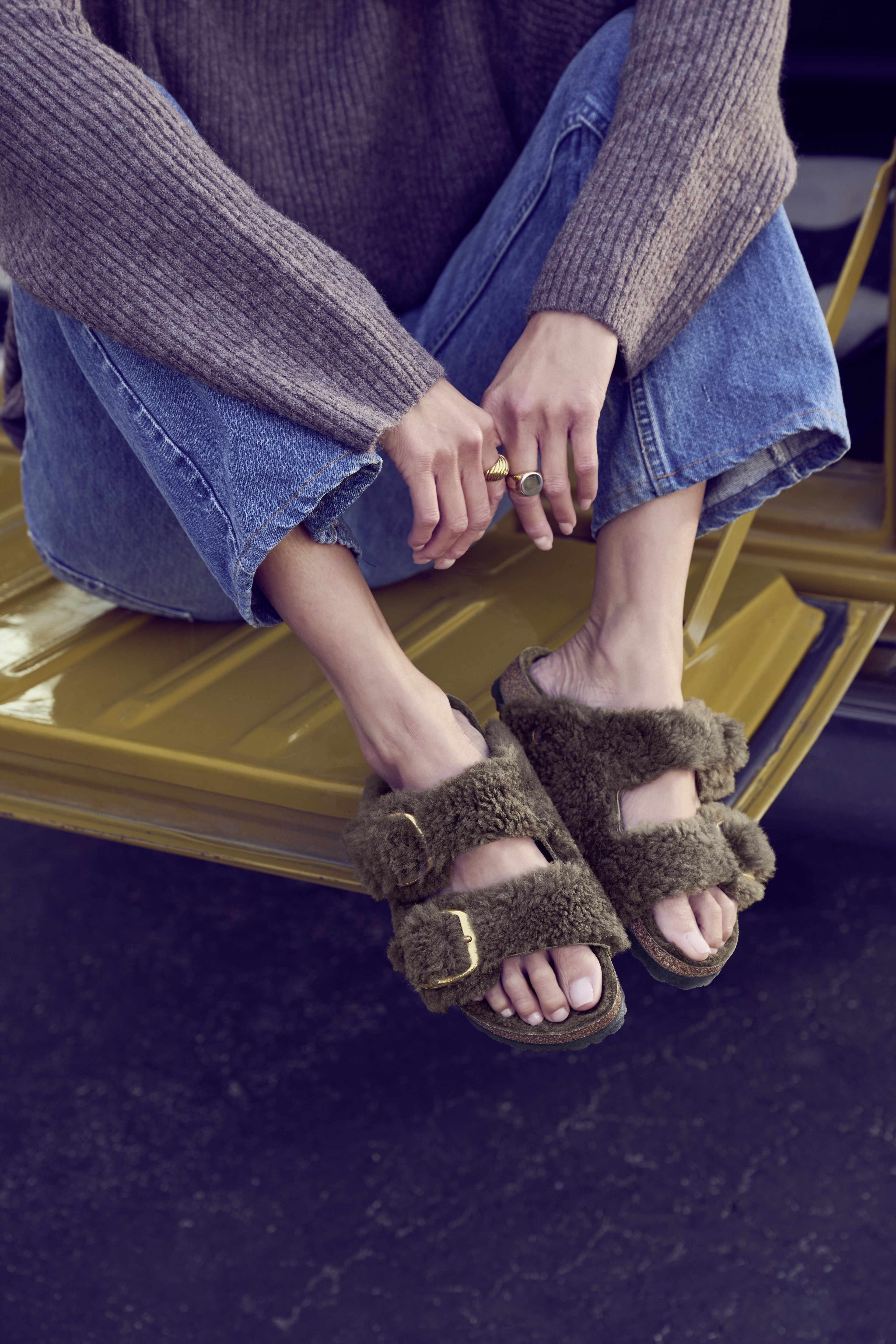 Sandales style birkenstock femme store