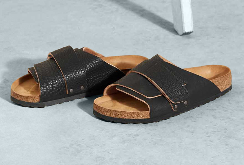 レア ビルケンシュトック キョウト ノマド グレー シボ革 レザー 26cm BIRKENSTOCK ビルケンシュトック 国内正規品 KYOTO キョウト