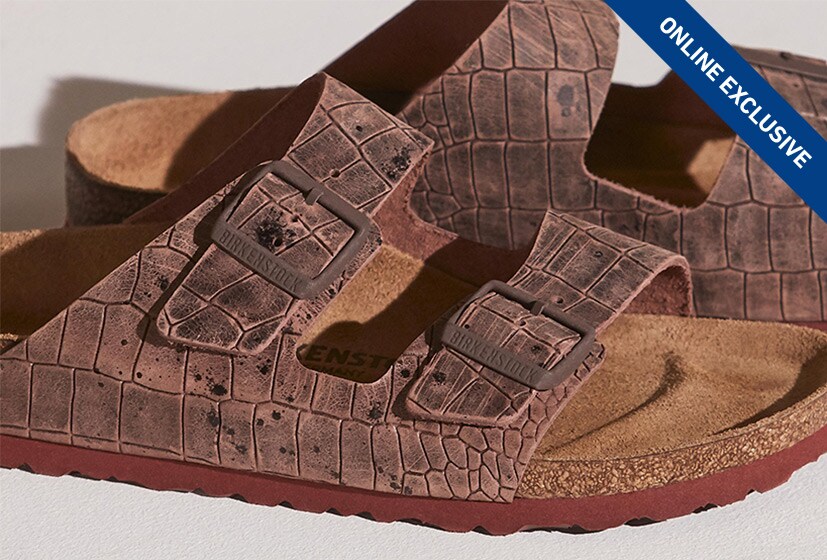 birkenstock arizona croco