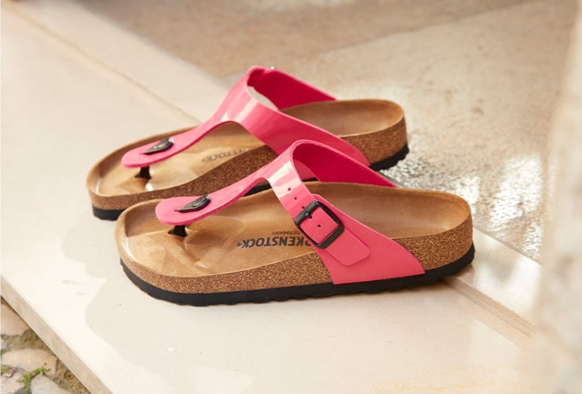 birkenstock gizeh fuchsia tulip