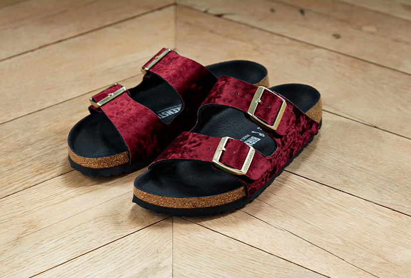 birkenstock arizona burgundy