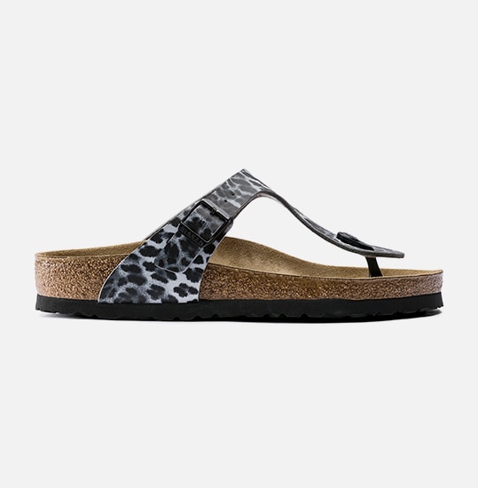 animal print birkenstocks