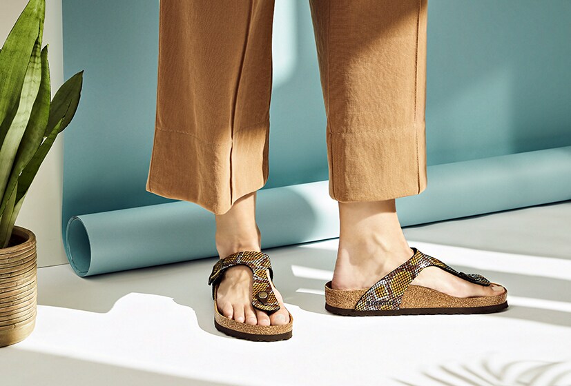 birkenstock gizeh python