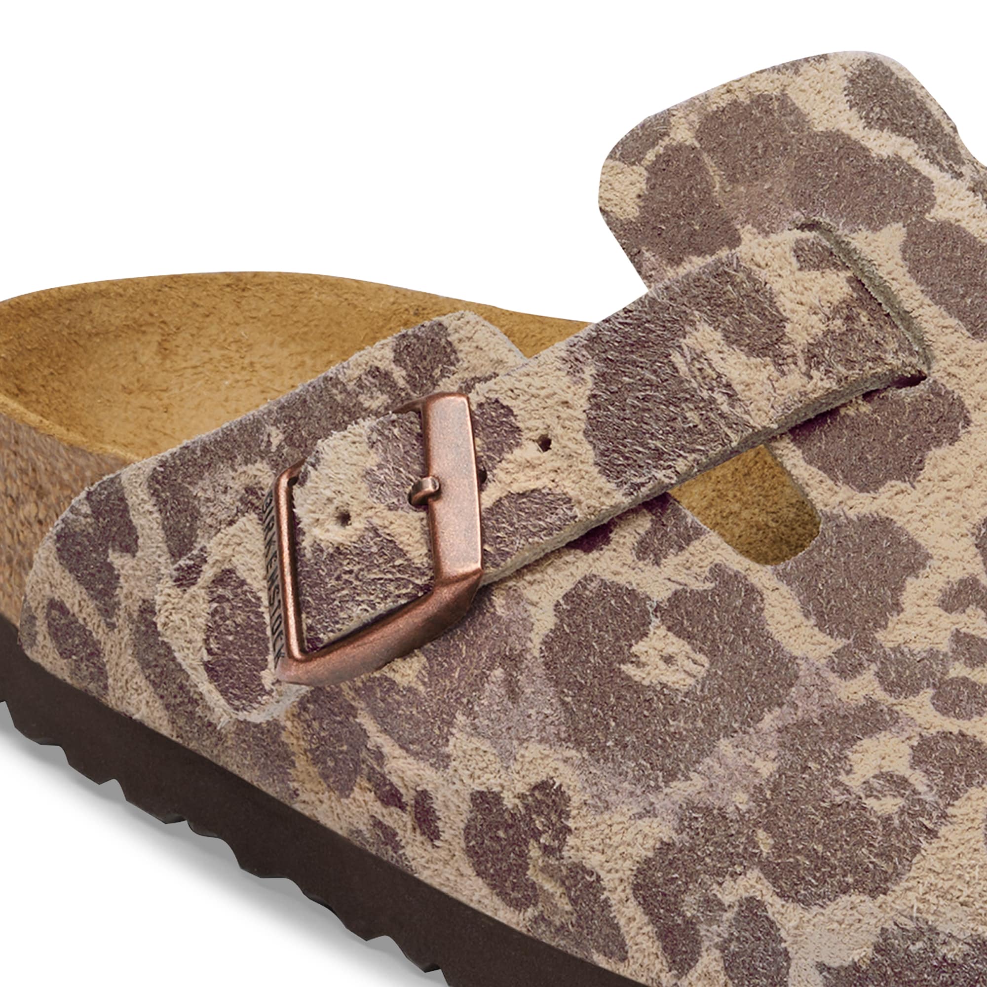 Сабо Birkenstock Boston Suede Leather, цвет: Leo Sandcastle — фото 4