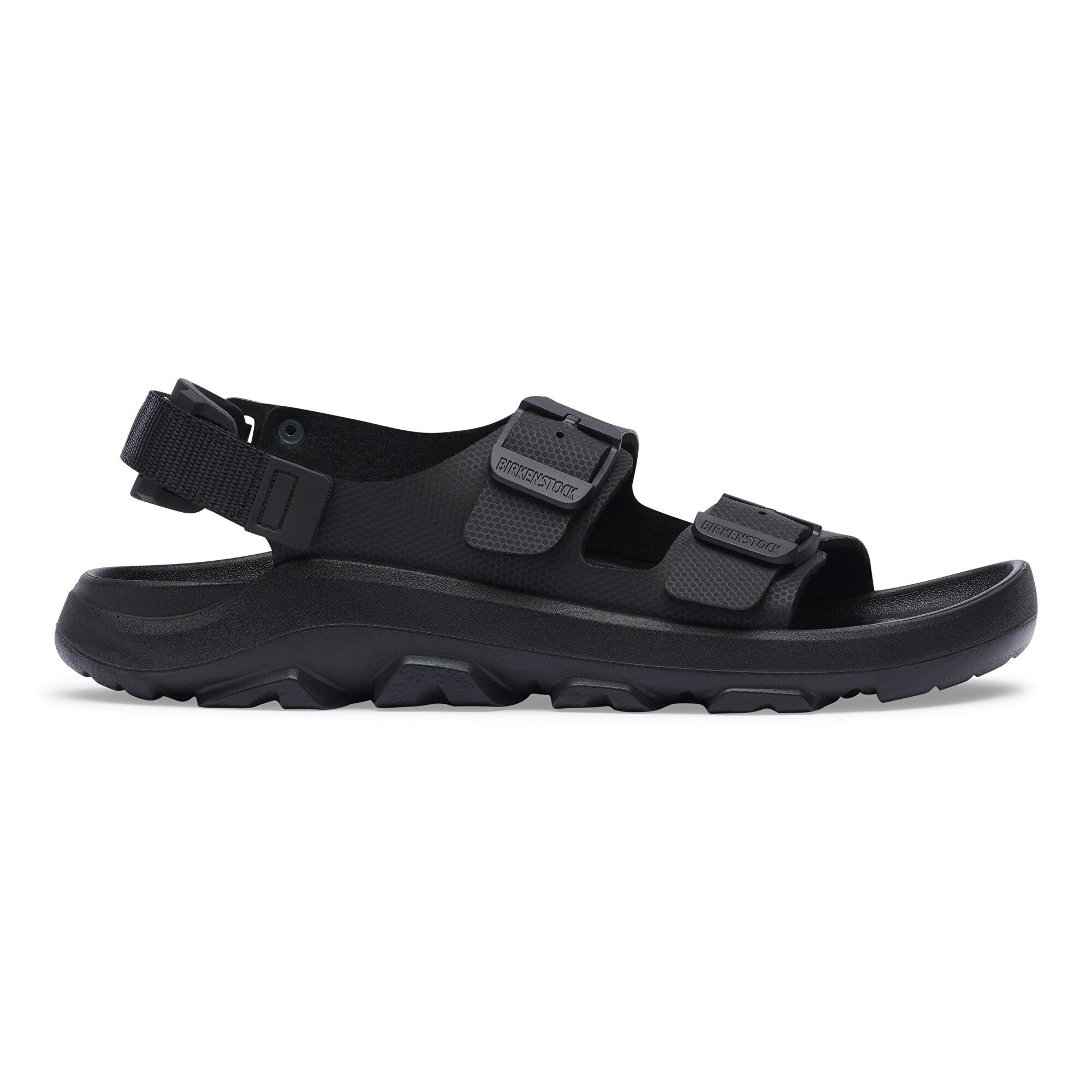 Сандалии Birkenstock Mogami Tech Loop Stealth Buckle Birko-Flor, цвет: Чёрный — фото 3