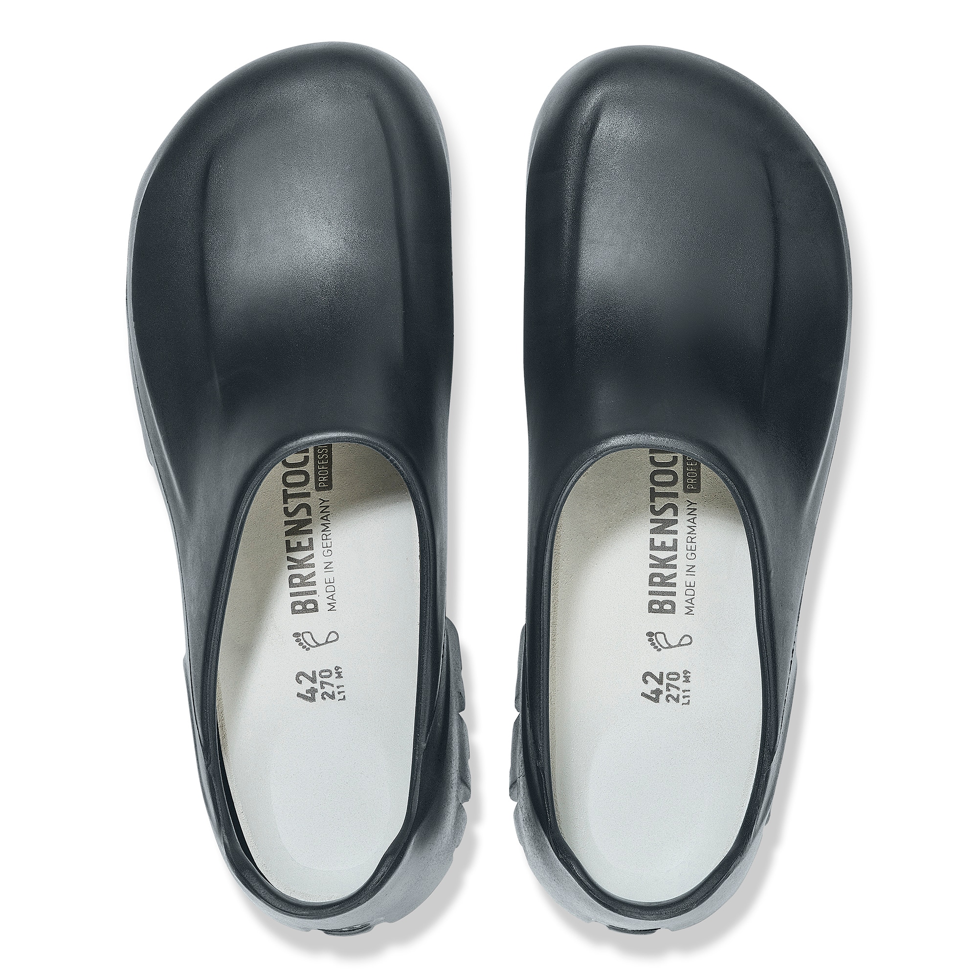 Сабо Birkenstock A640 Polyurethane, цвет: Чёрный — фото 2