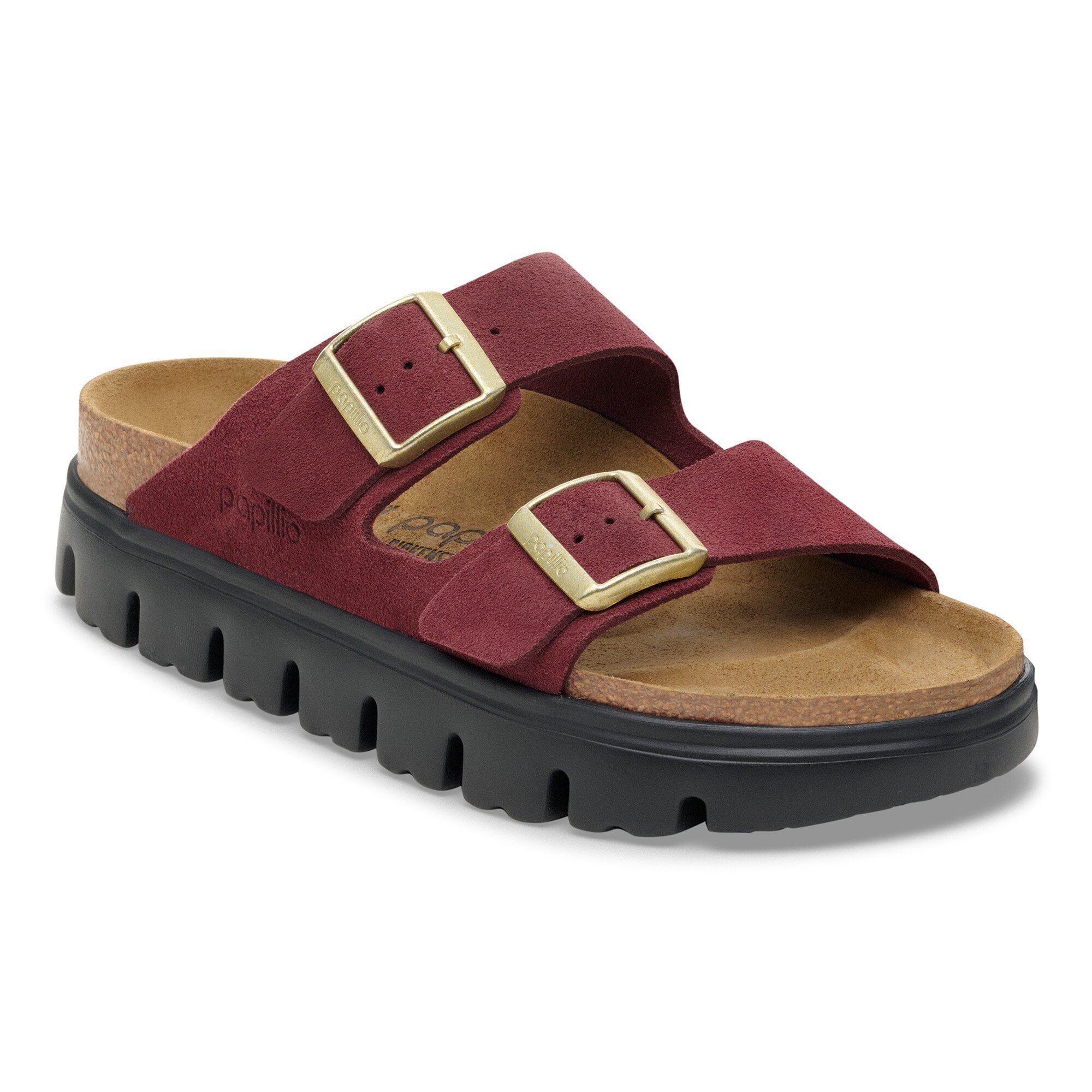 Arizona Chunky Suede Leather in Color Zinfandel | BIRKENSTOCK Canada
