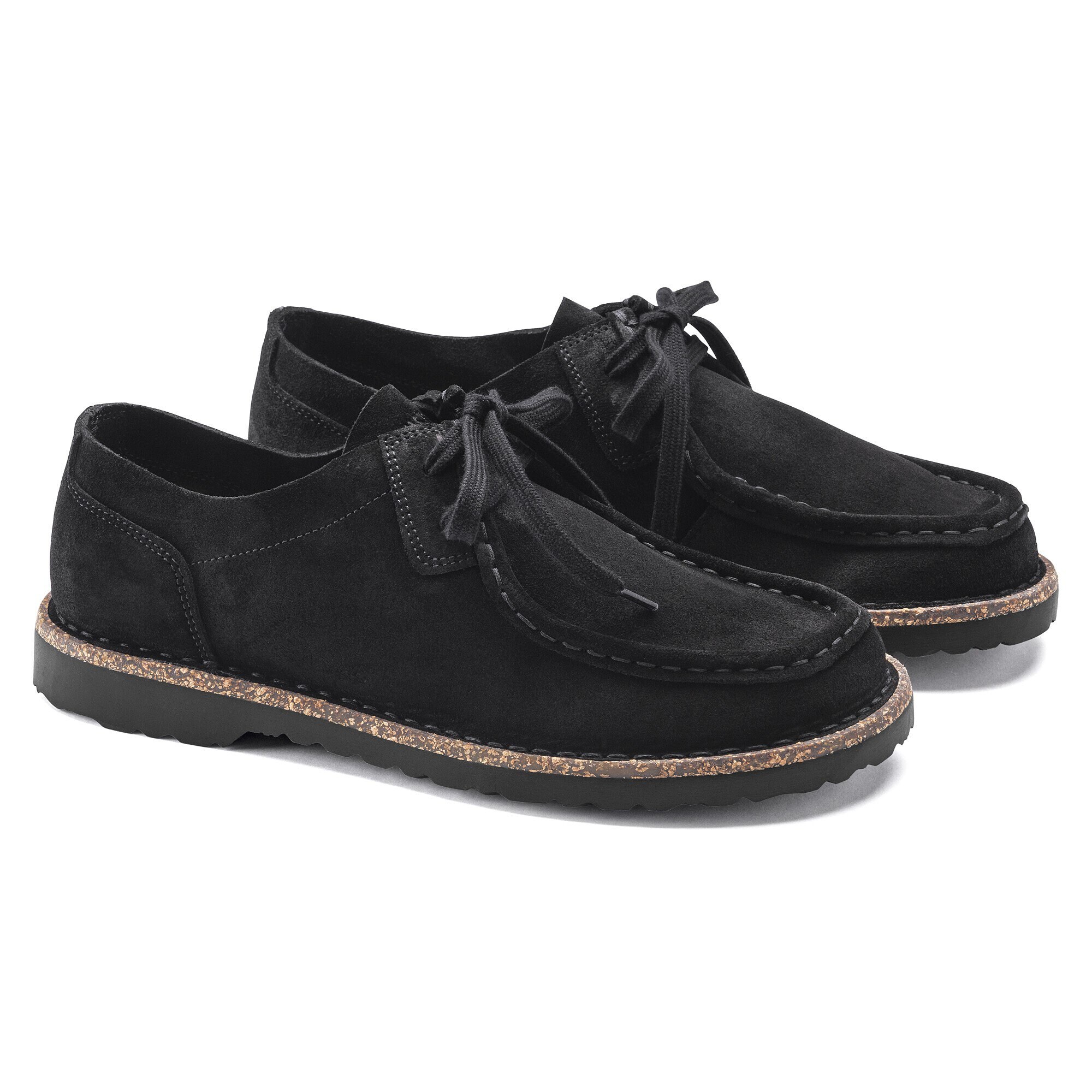 Туфли Birkenstock Pasadena III Suede Leather, цвет: Чёрный — фото 4