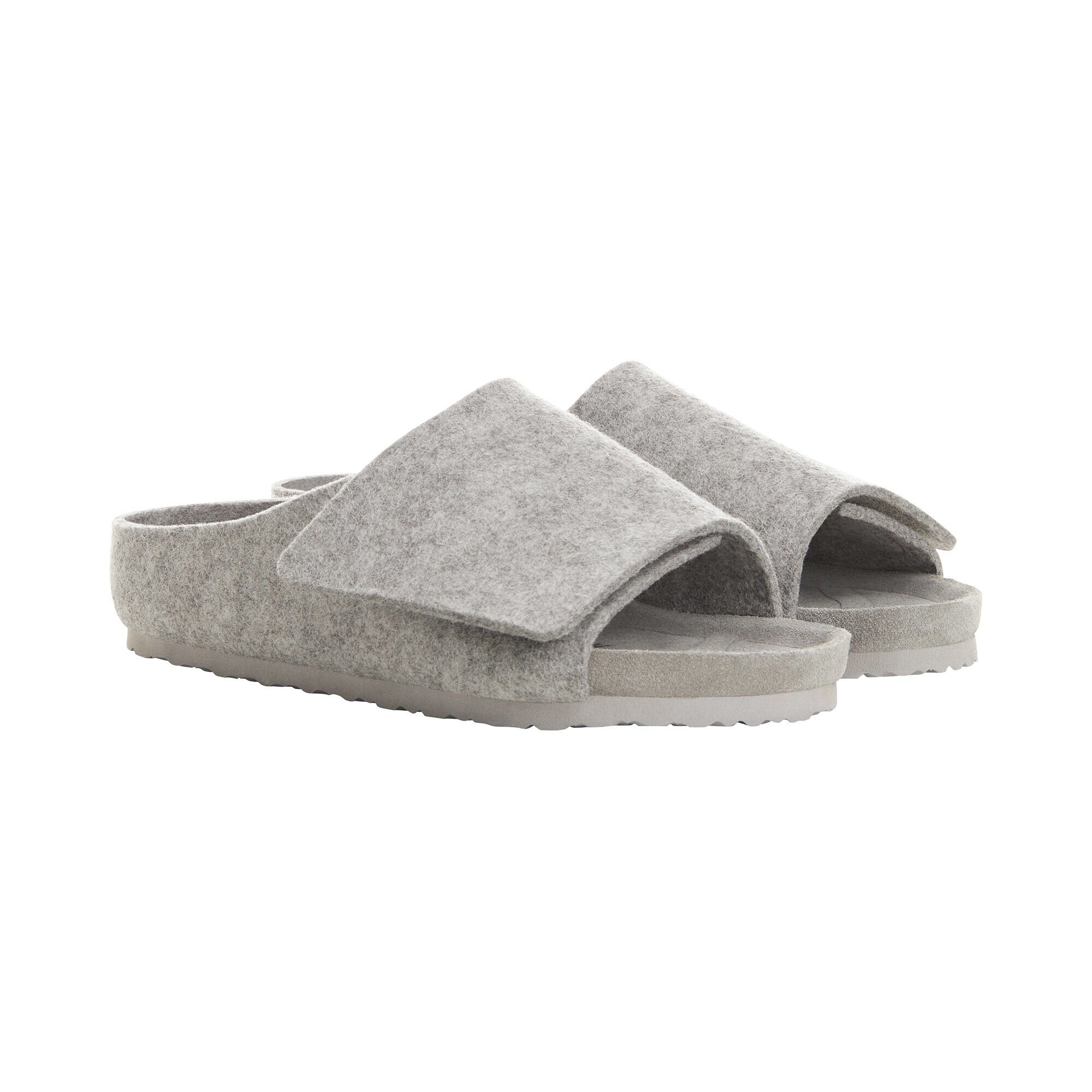 Kids Los Feliz Felt Felt in Color Cement Melange | BIRKENSTOCK US